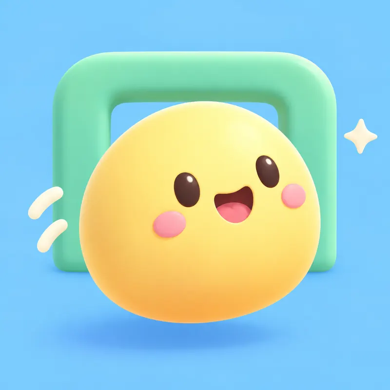 Squish Through character artwork
